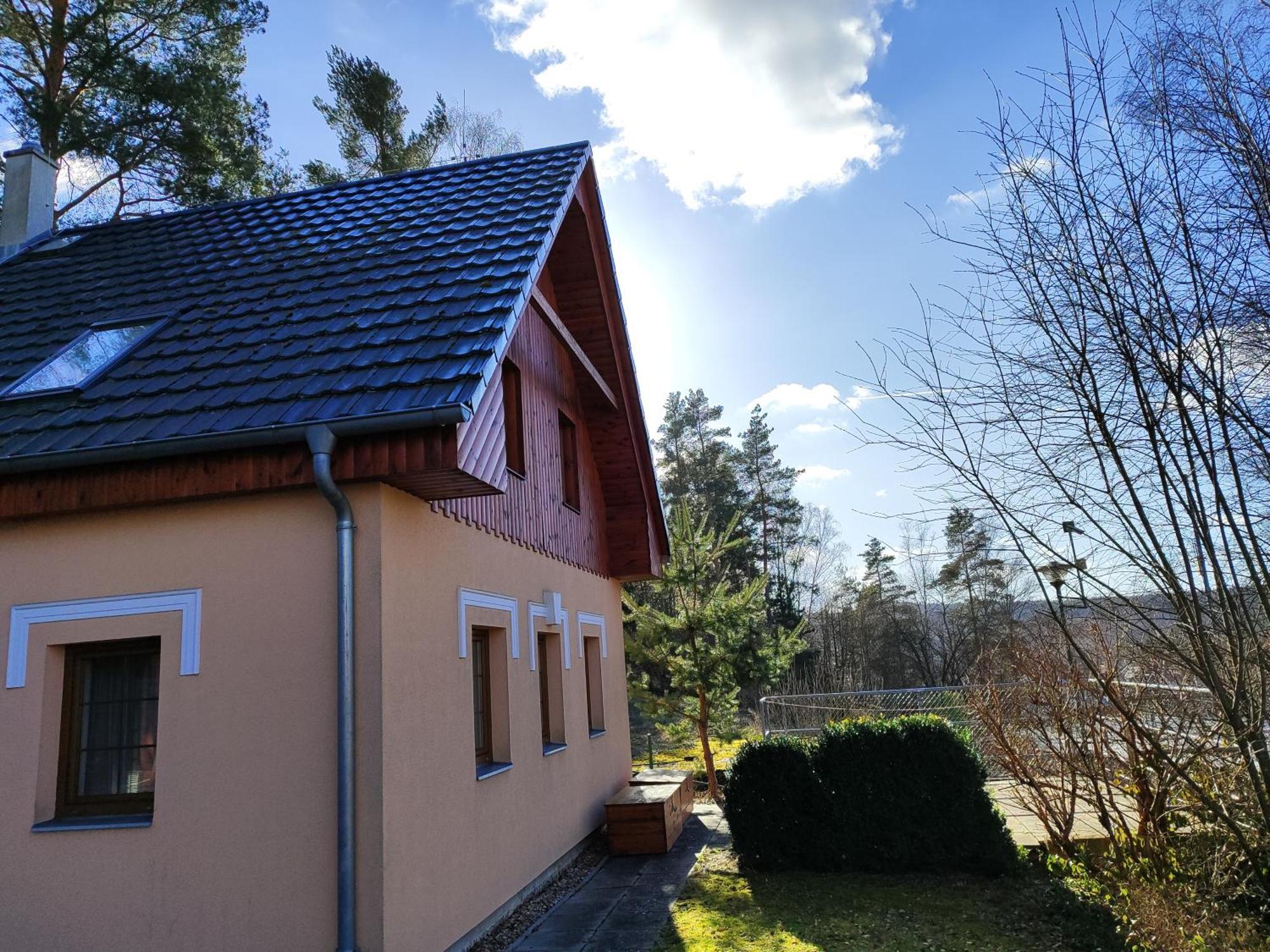 Chaty Kolodeje - Ubytovani U Reky V Soukromem Arealu-Orange Kolodeje nad Luznici Dış mekan fotoğraf